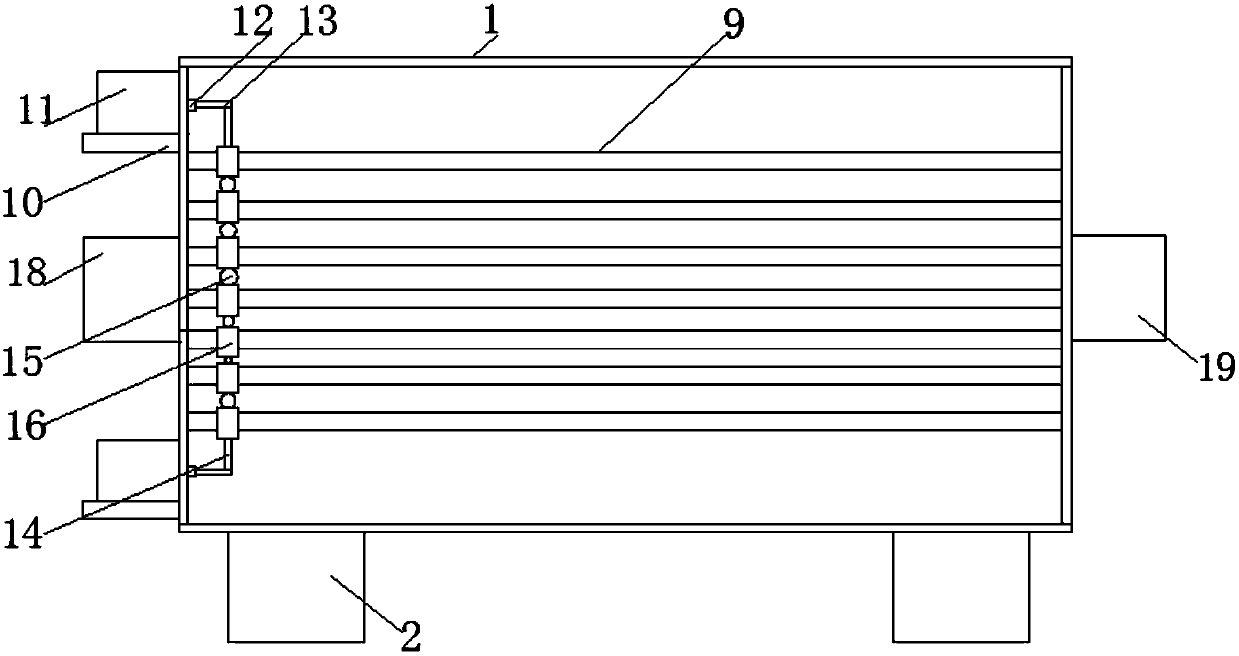 Heat exchanger with blocking prevention function