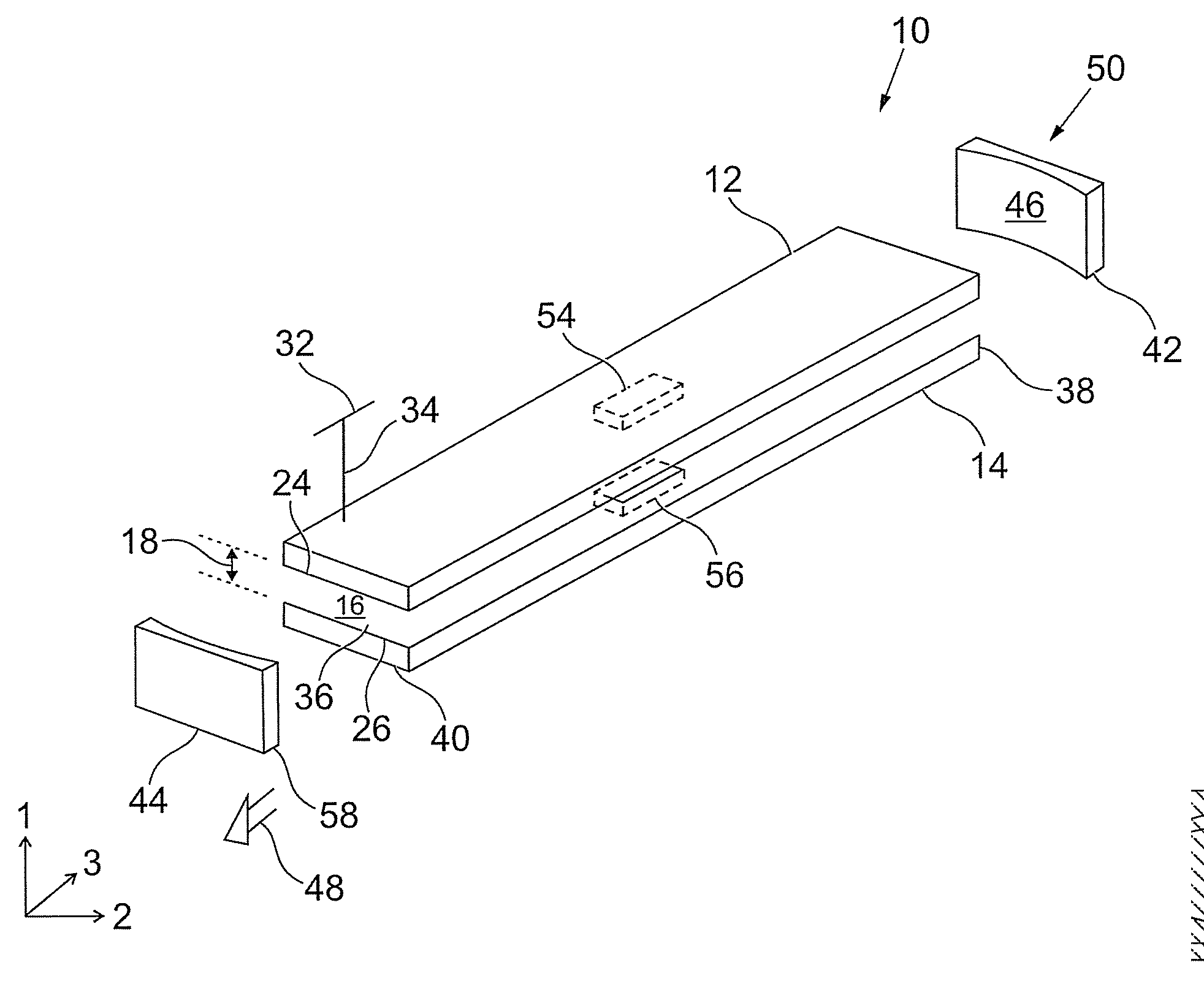 Mode selection technique for a laser