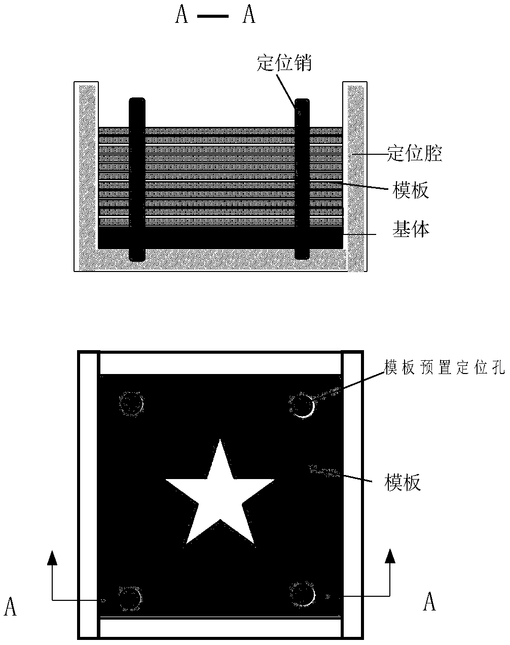 Device for forming micro metal parts by particle jet electrodeposition and method thereof