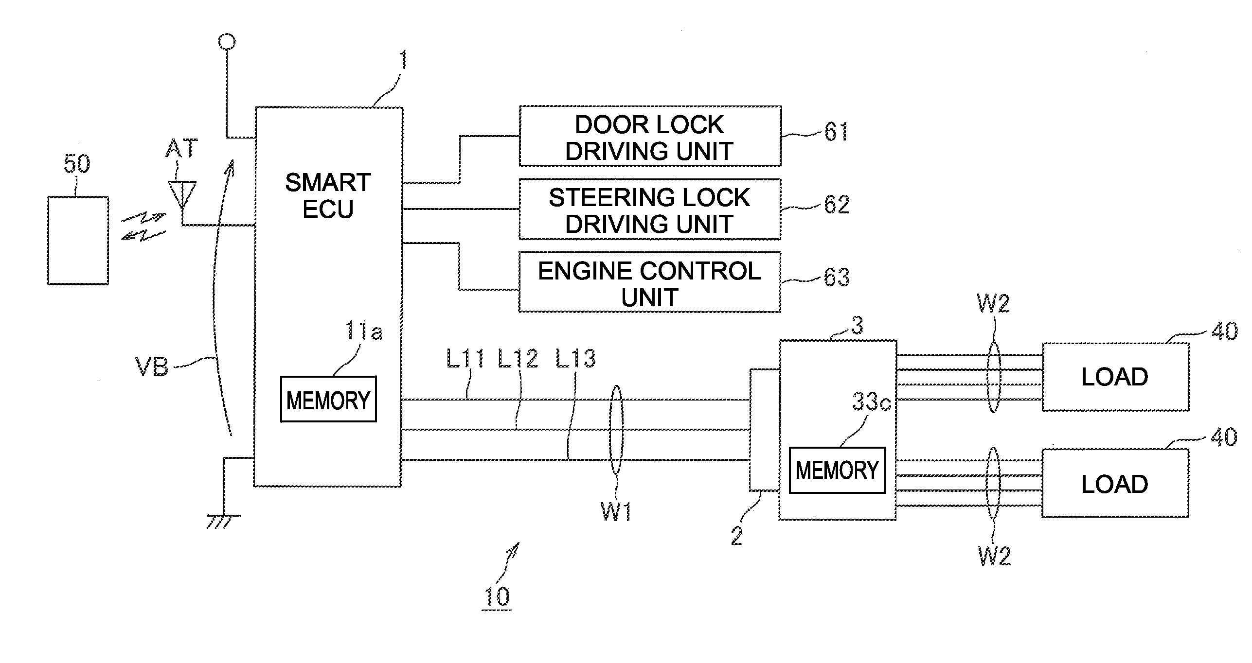 Electronic key system