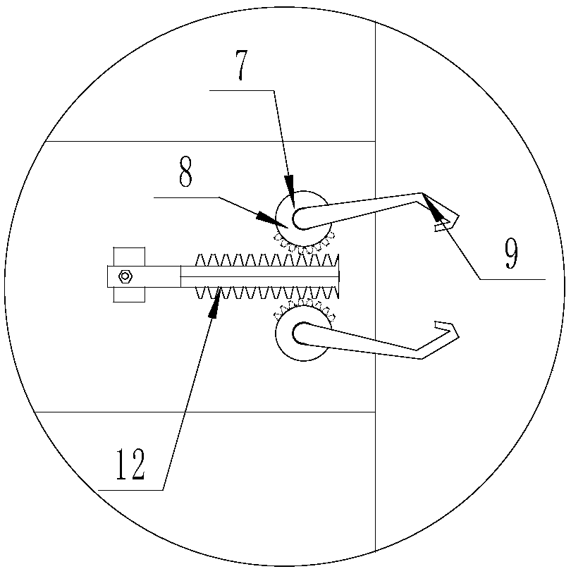 An intelligent security door for a confidential house