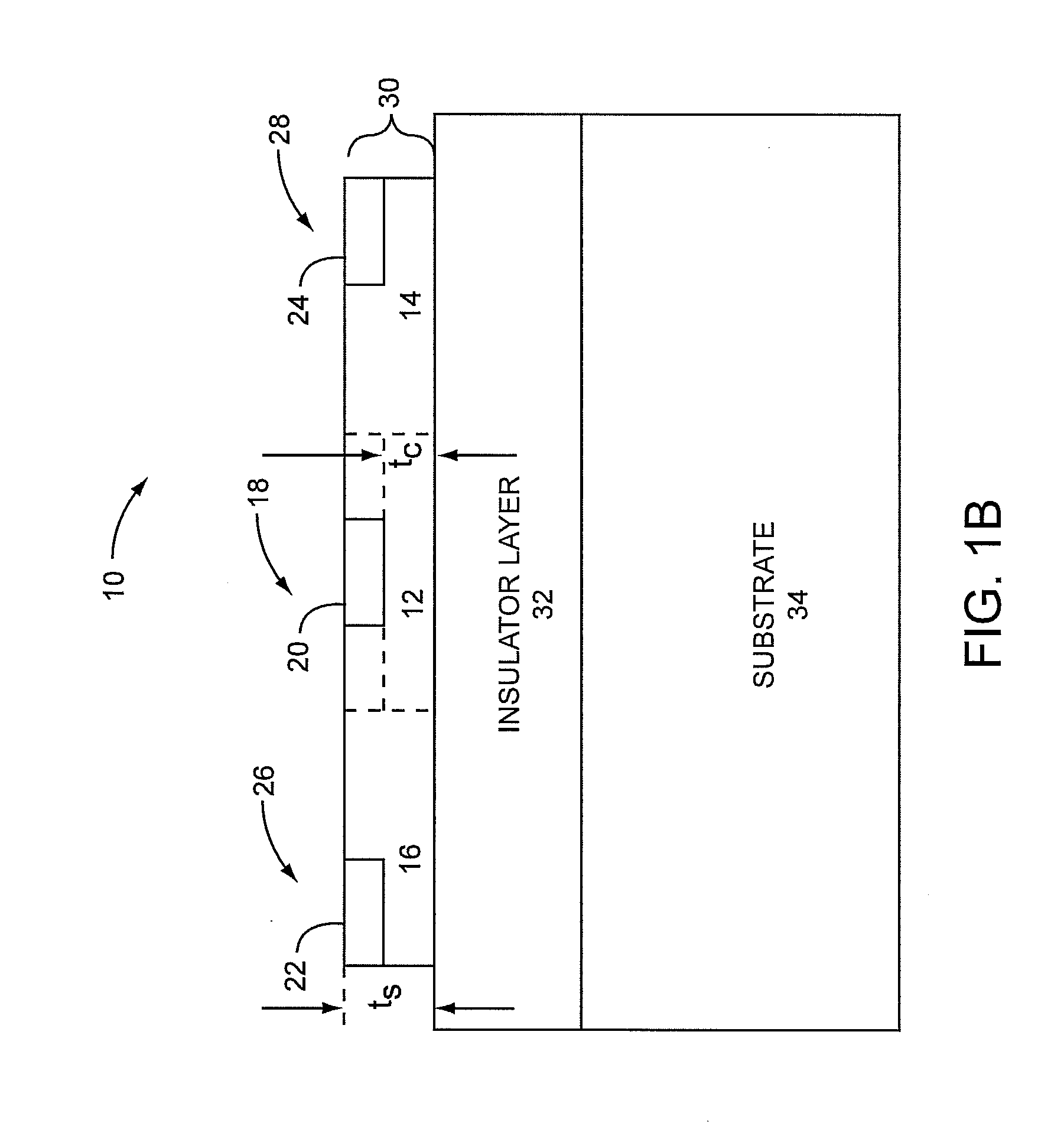 Horizontally depleted metal semiconductor field effect transistor