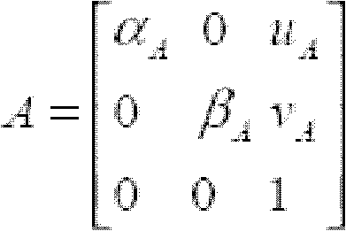 Three-dimensional reconstruction method of scene spots in binocular stereo visual system