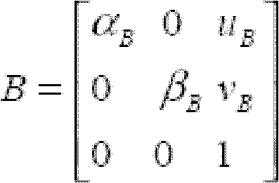 Three-dimensional reconstruction method of scene spots in binocular stereo visual system