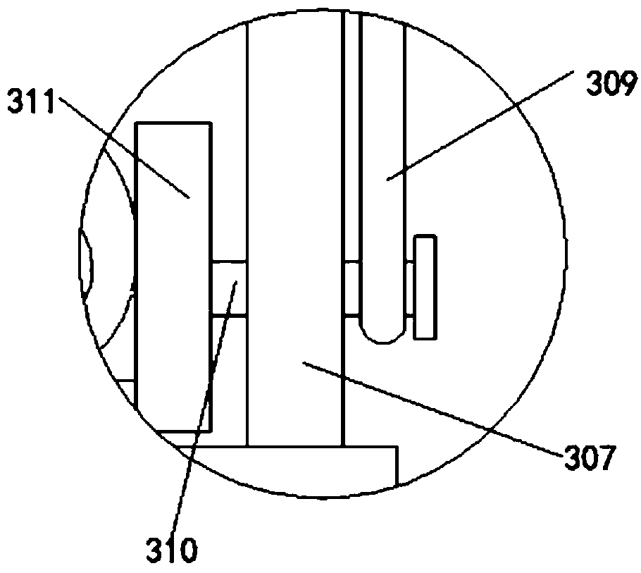 Polishing table device of explosion-proof motor