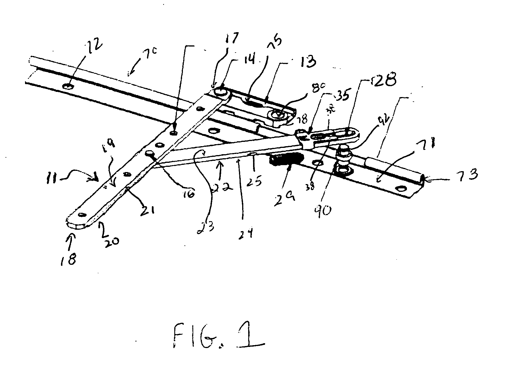 Adjustable window hinge