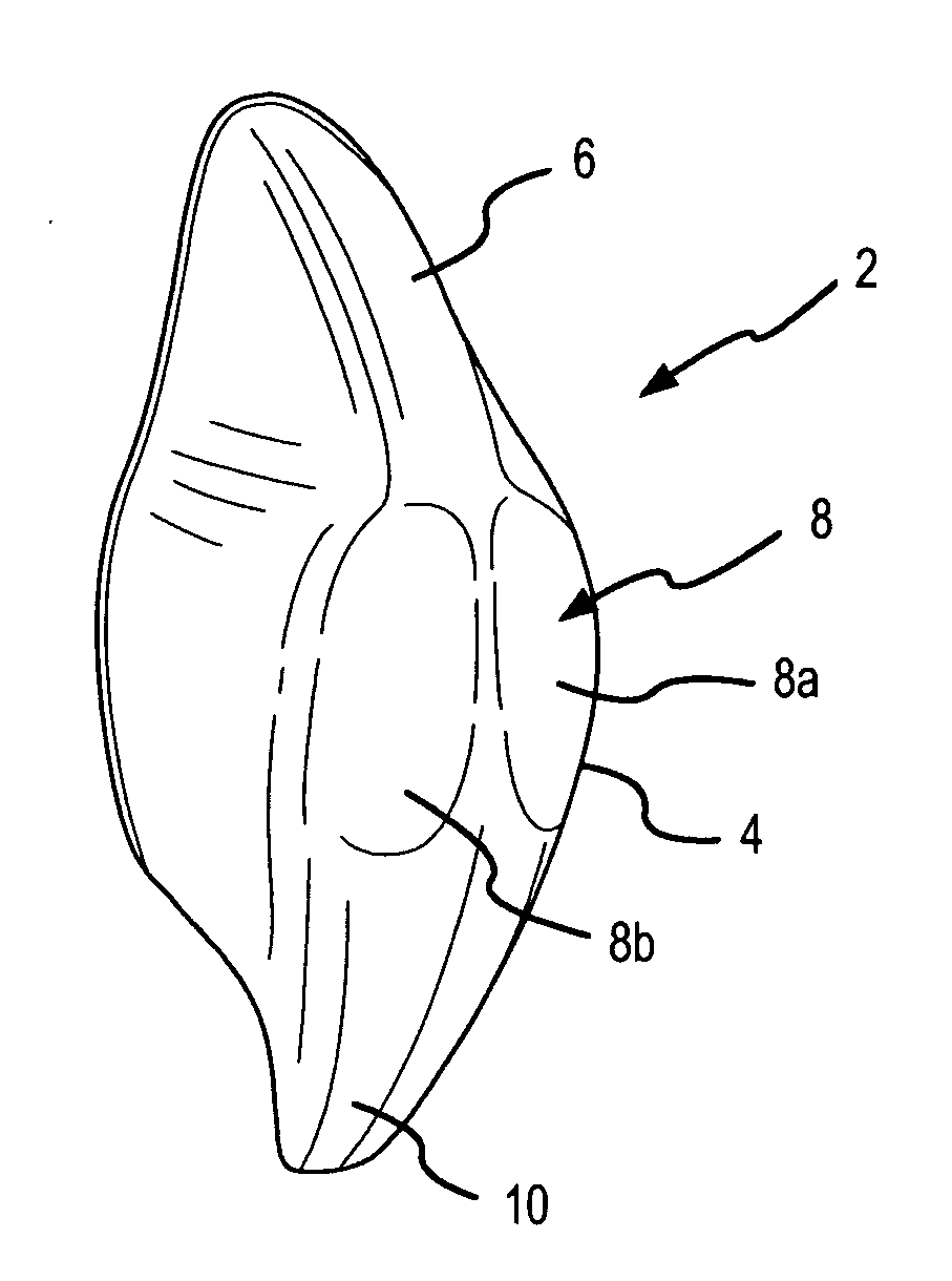 Male genital protection device