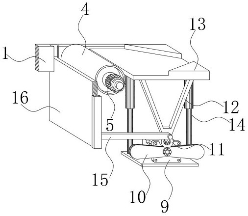 Grinding, processing and producing equipment provided with automatic detection function and used for automobile shift fork