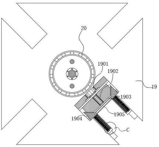 Grinding, processing and producing equipment provided with automatic detection function and used for automobile shift fork