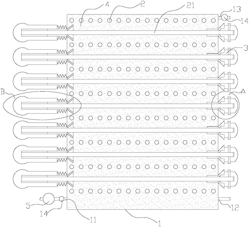 Electro-catalytic oxidation device and method for sewage treatment