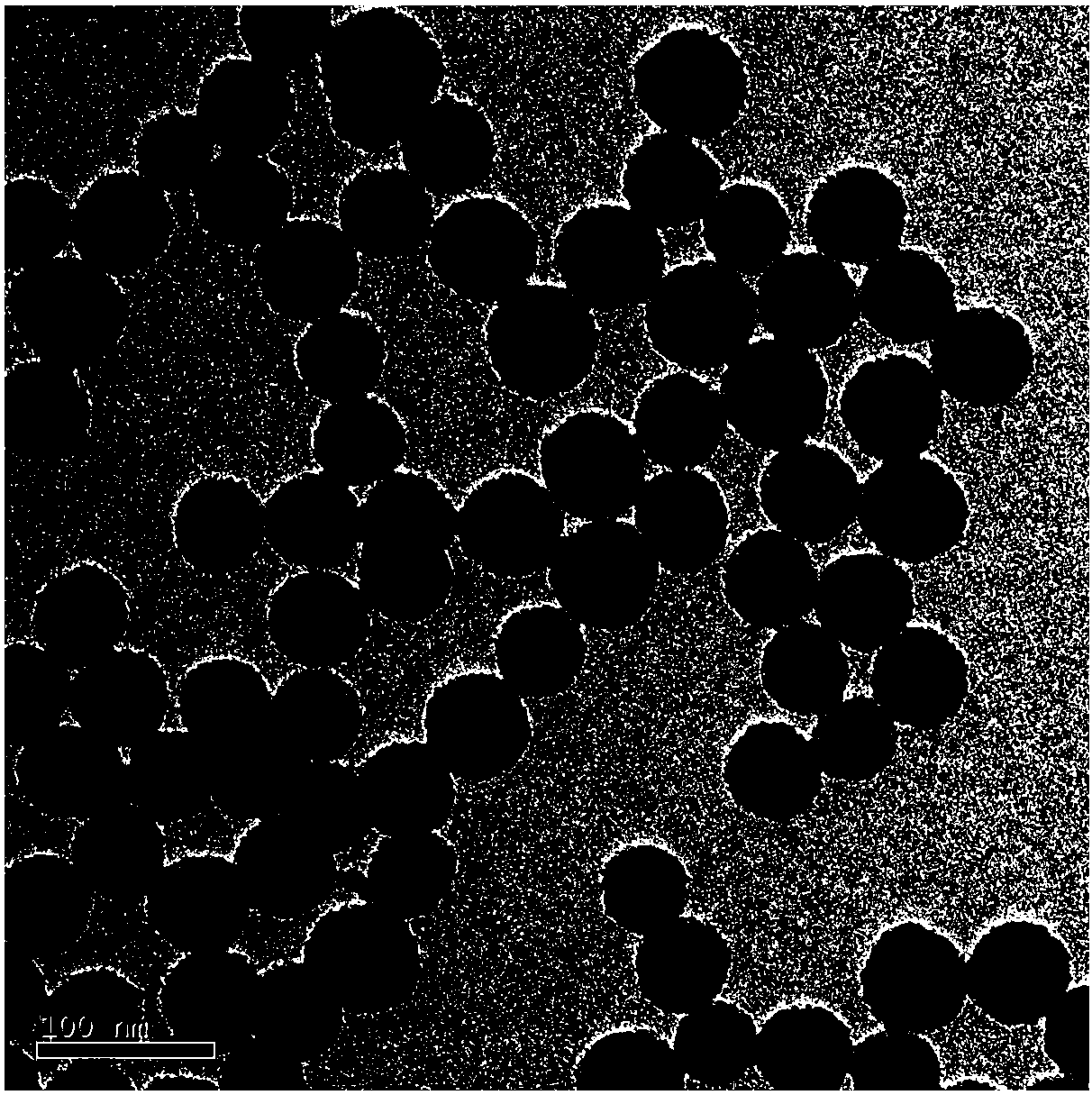 Organic-inorganic hybridized fluorescence nanoparticles capable of emitting color light as well as preparation method thereof