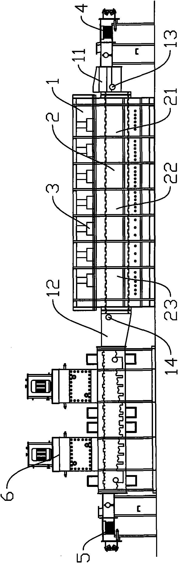 Continuous annealing furnace