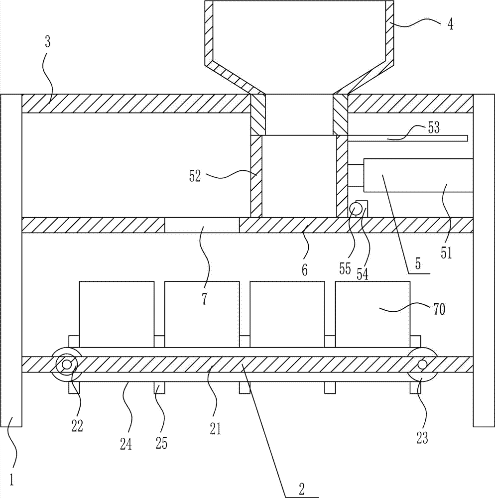 Agricultural seedling growing pot soil loading equipment