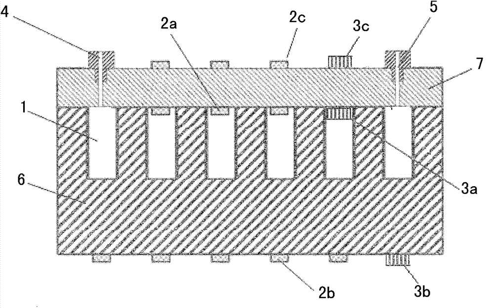 Miniature gas chromatographic column integrated chip with rapid separation function