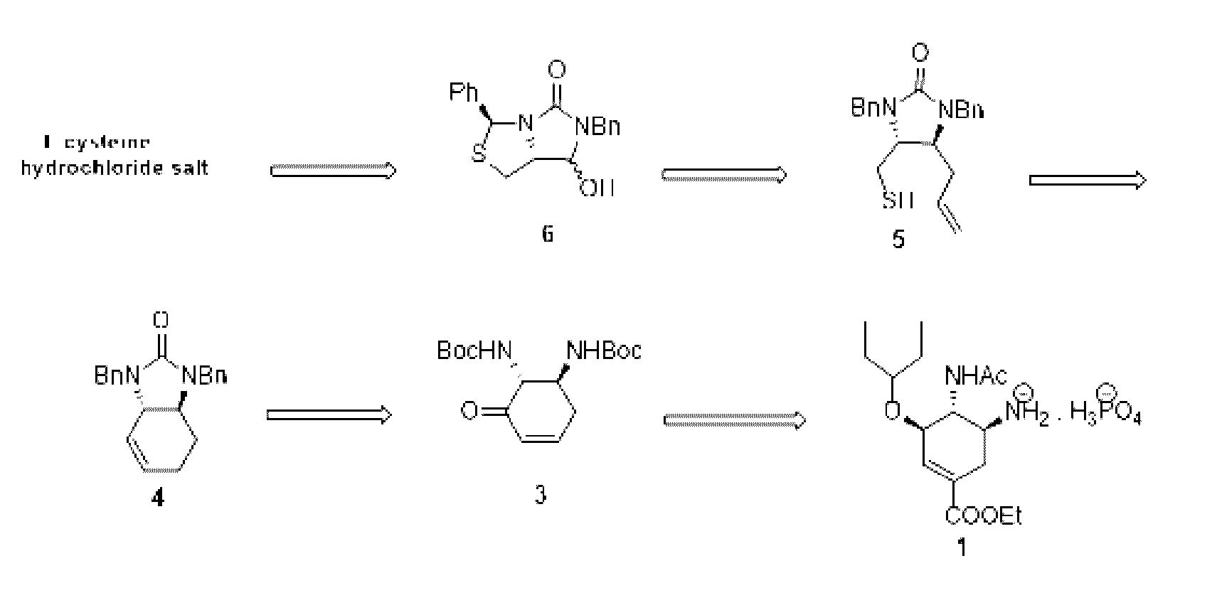 Process for the preparation of intermediate for the preparation of oseltamivir phosphate