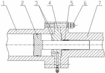 Supercharger applicable to steel pipe water-pressure test system