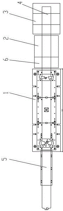 Scrap-free machining technology and device for lift truck scissor arm material