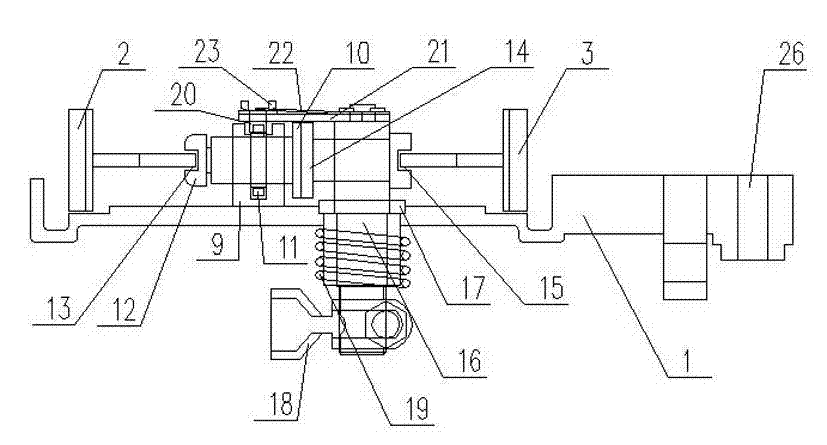 Hub type brake of electric bicycle