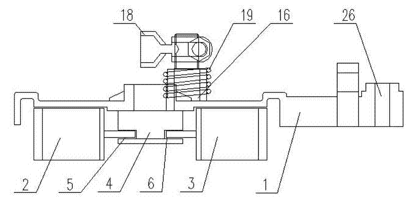 Hub type brake of electric bicycle