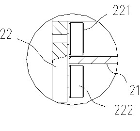 Cutoff device for composite fibrofelt