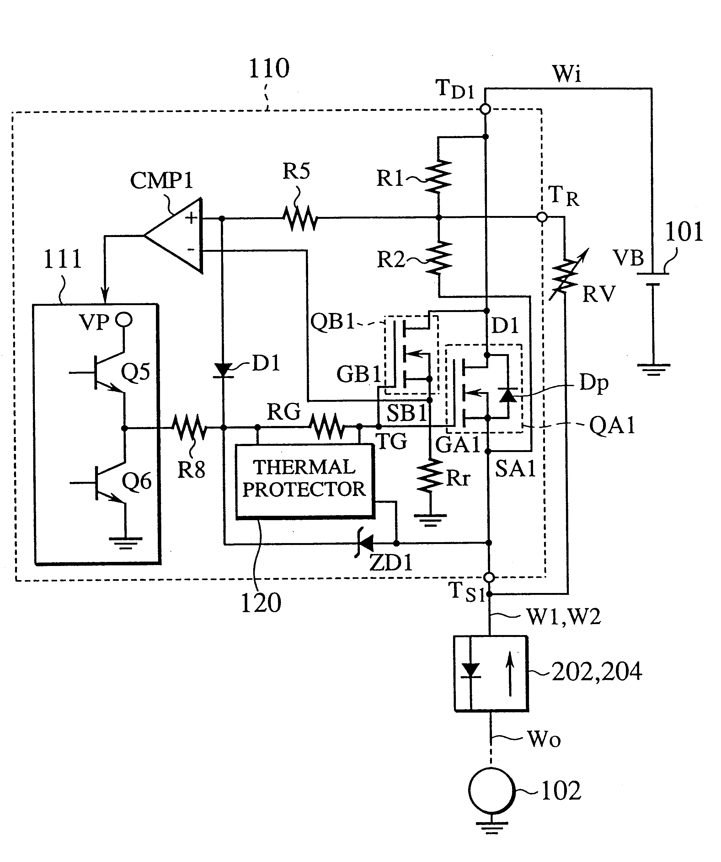 Power supply system having semiconductor active fuse