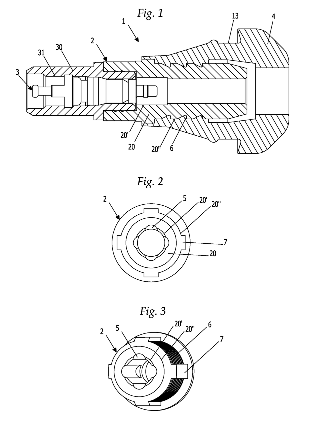 Snap-in valve for rubber wheels