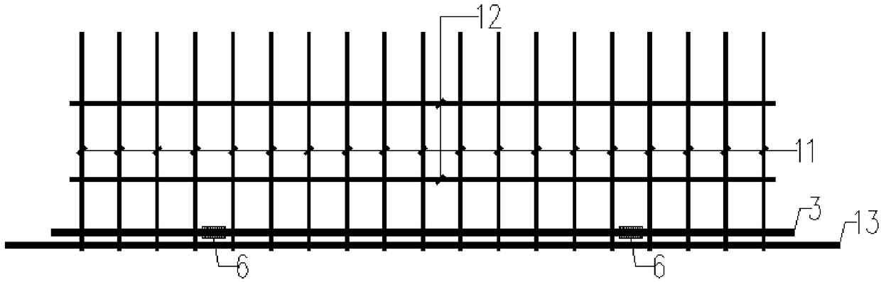 Pretensioned prestressed superposed frame beam and construction method