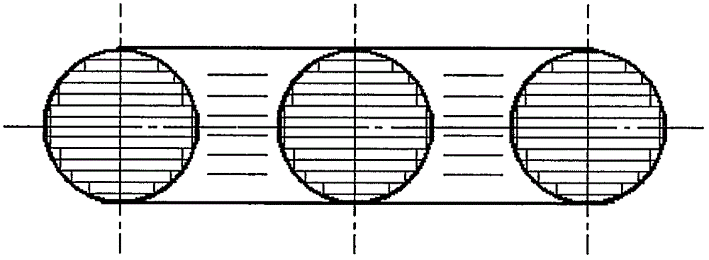 Three-phase energy saving transformer with unlaminated core and zero-clearance magnetic circuit