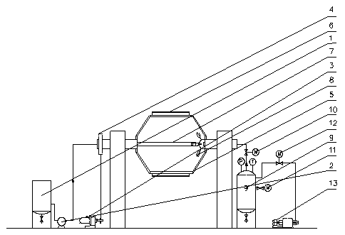 Hulled rice conditioning method under vacuum state