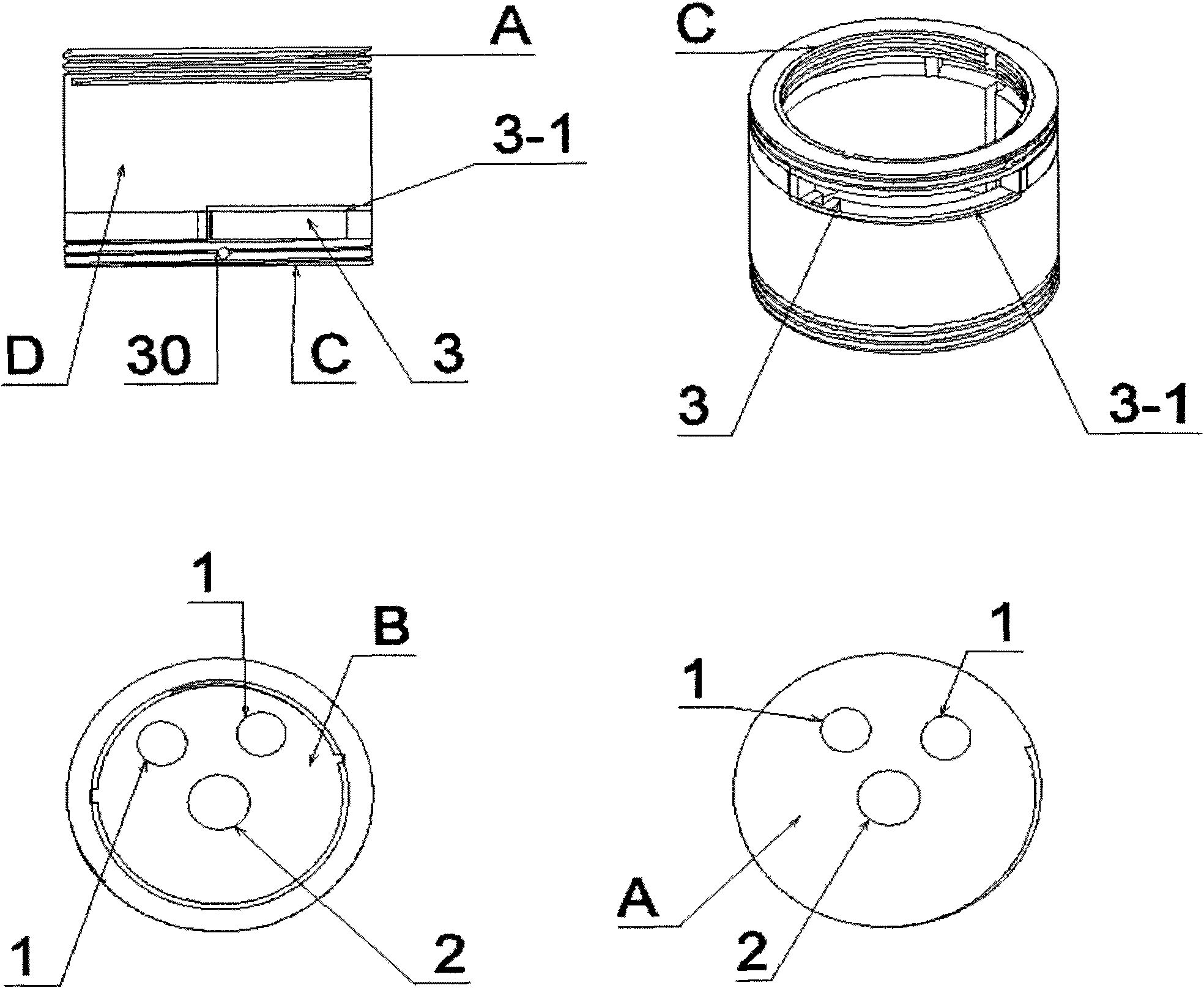 Valve element assembly