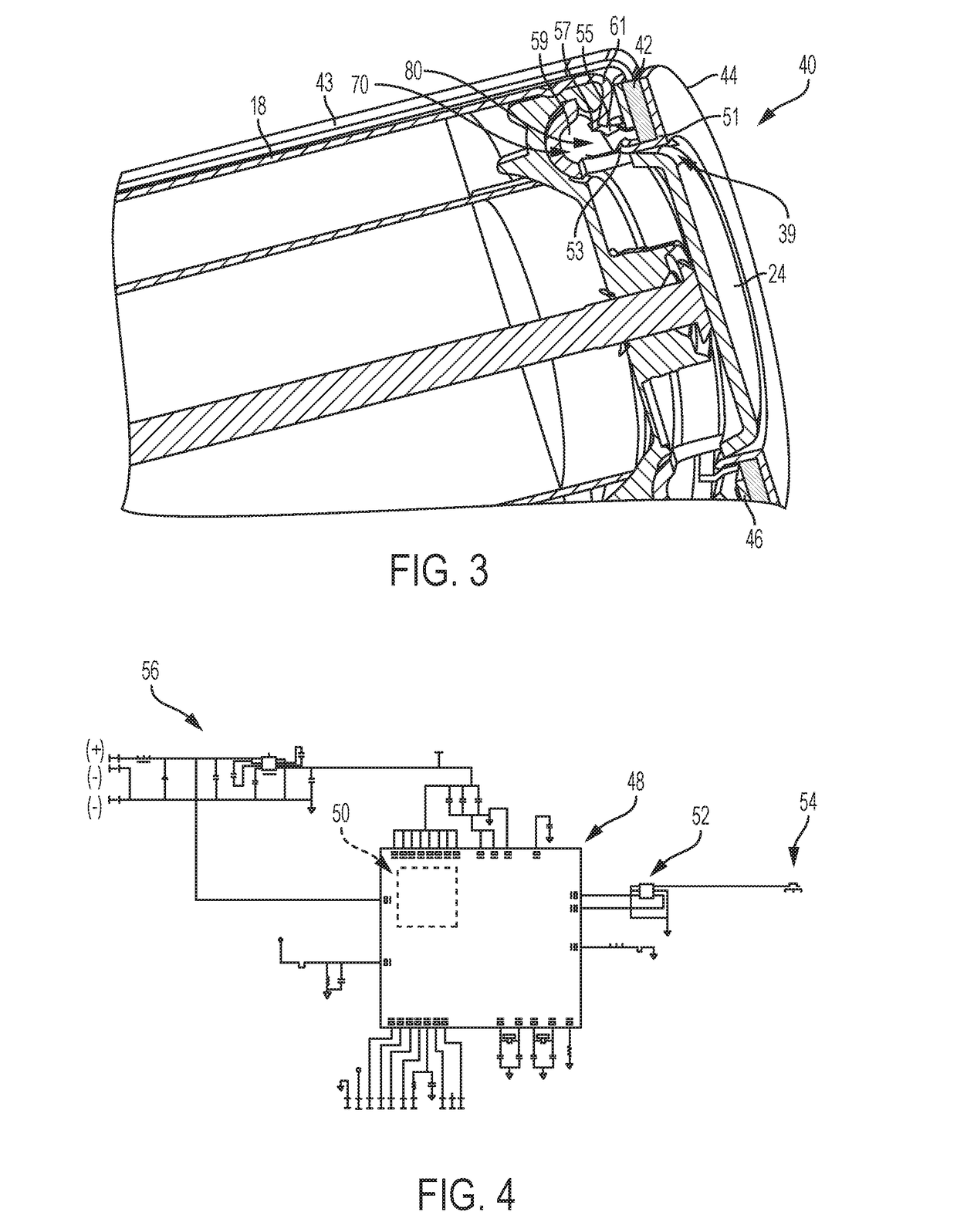 Reusable battery indicator with electrical lock and key