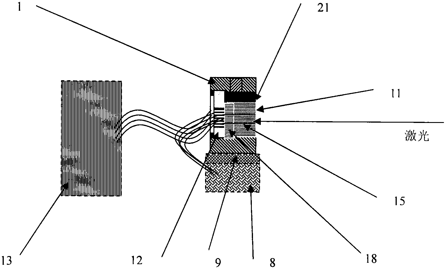 Calibration target for optical axis calibration of multi-band multi-optical axis photoelectric system