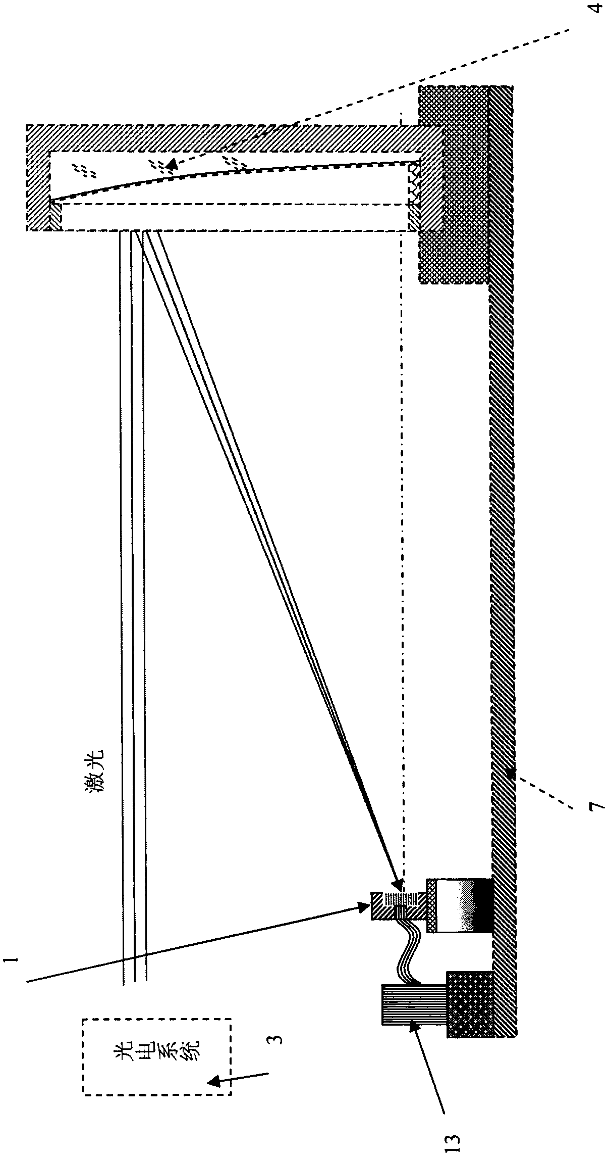 Calibration target for optical axis calibration of multi-band multi-optical axis photoelectric system