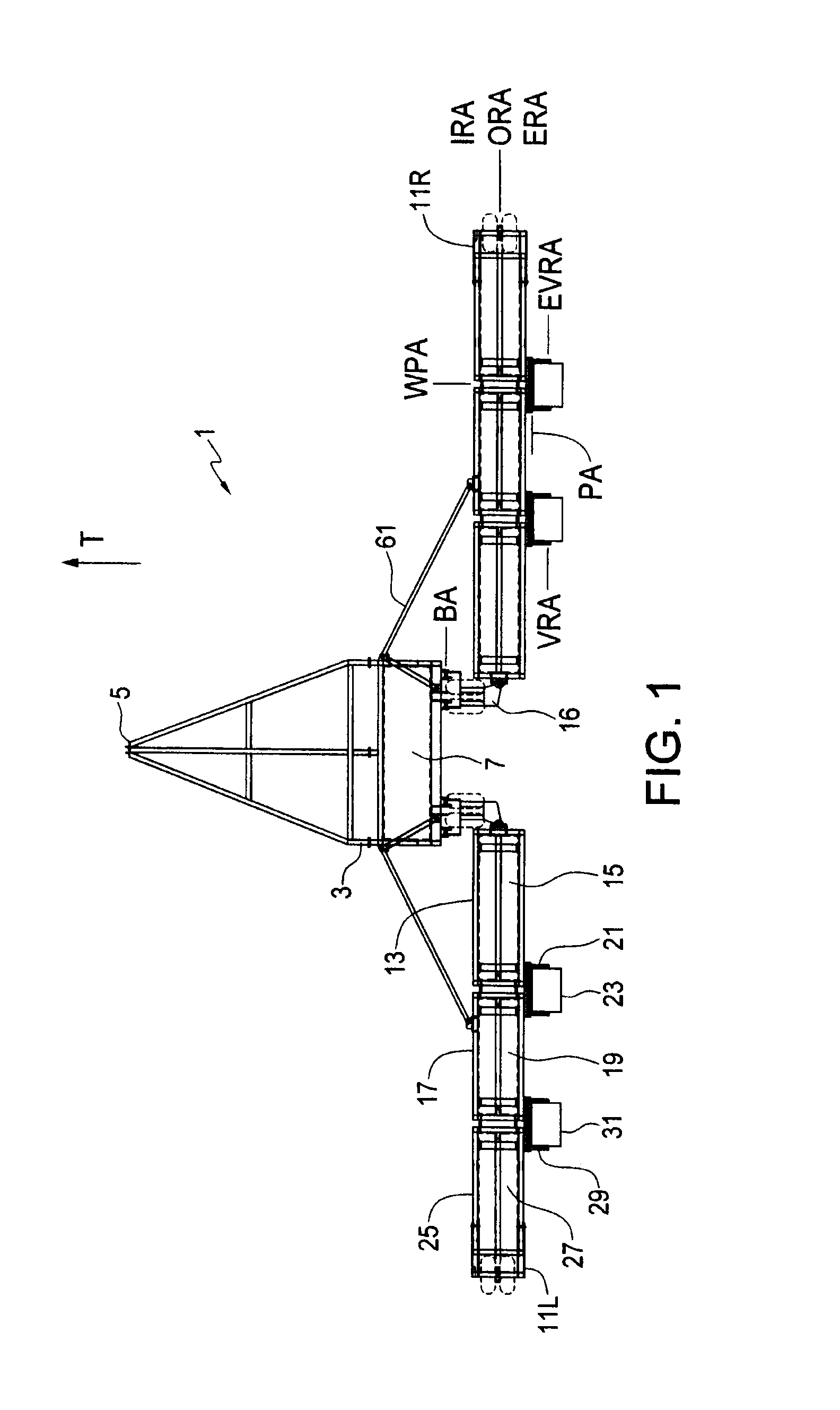 Folding land rolling implement