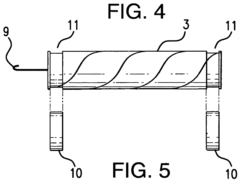 Apparatus for removing twist from fishing line