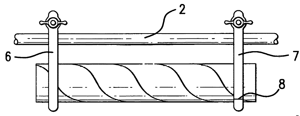 Apparatus for removing twist from fishing line