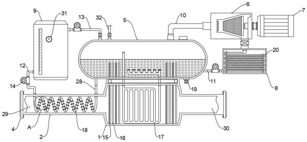 Heat storage type waste heat recovery device