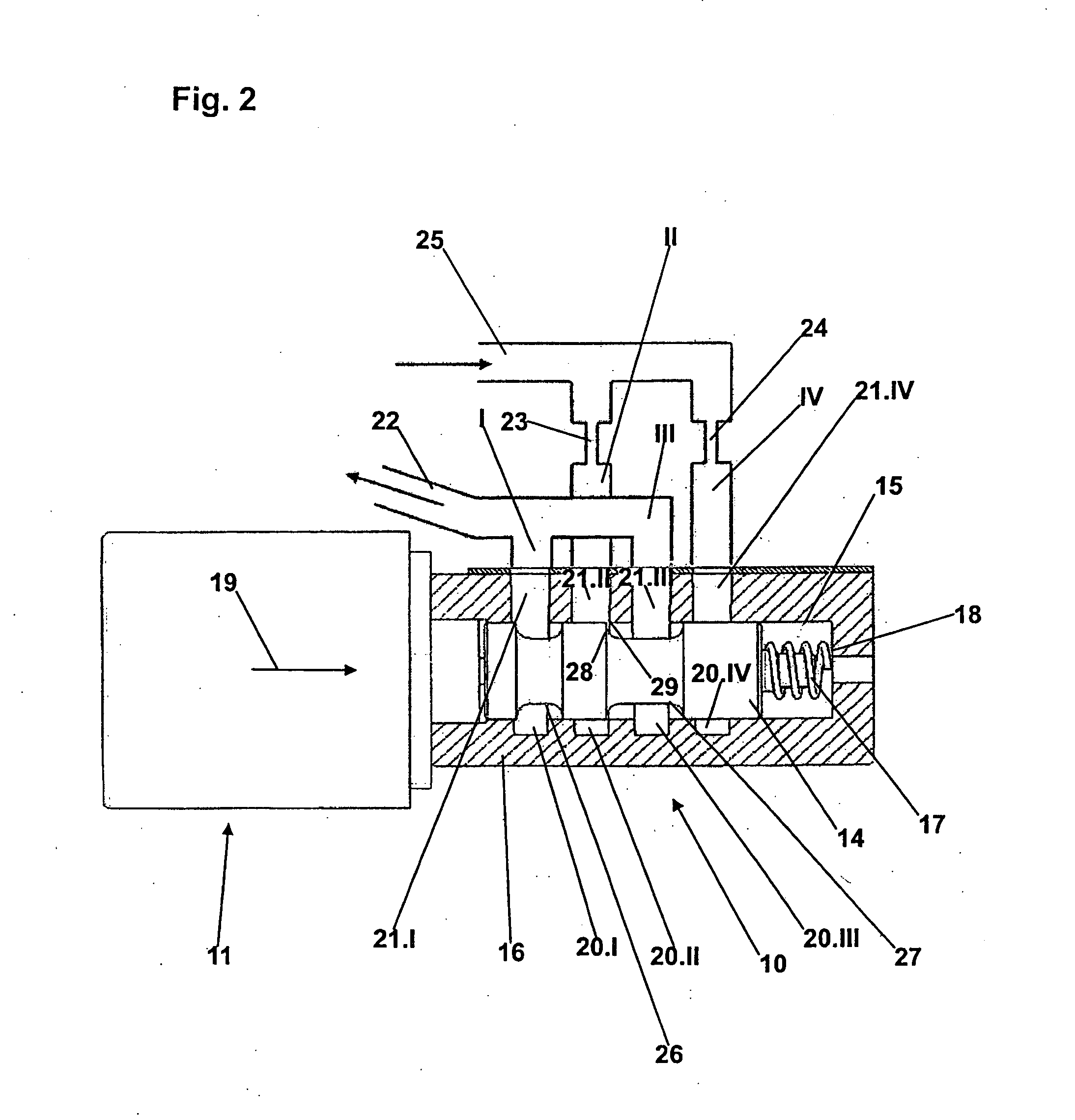 Hydraulic system for supplying a hydraulic fluid to a component