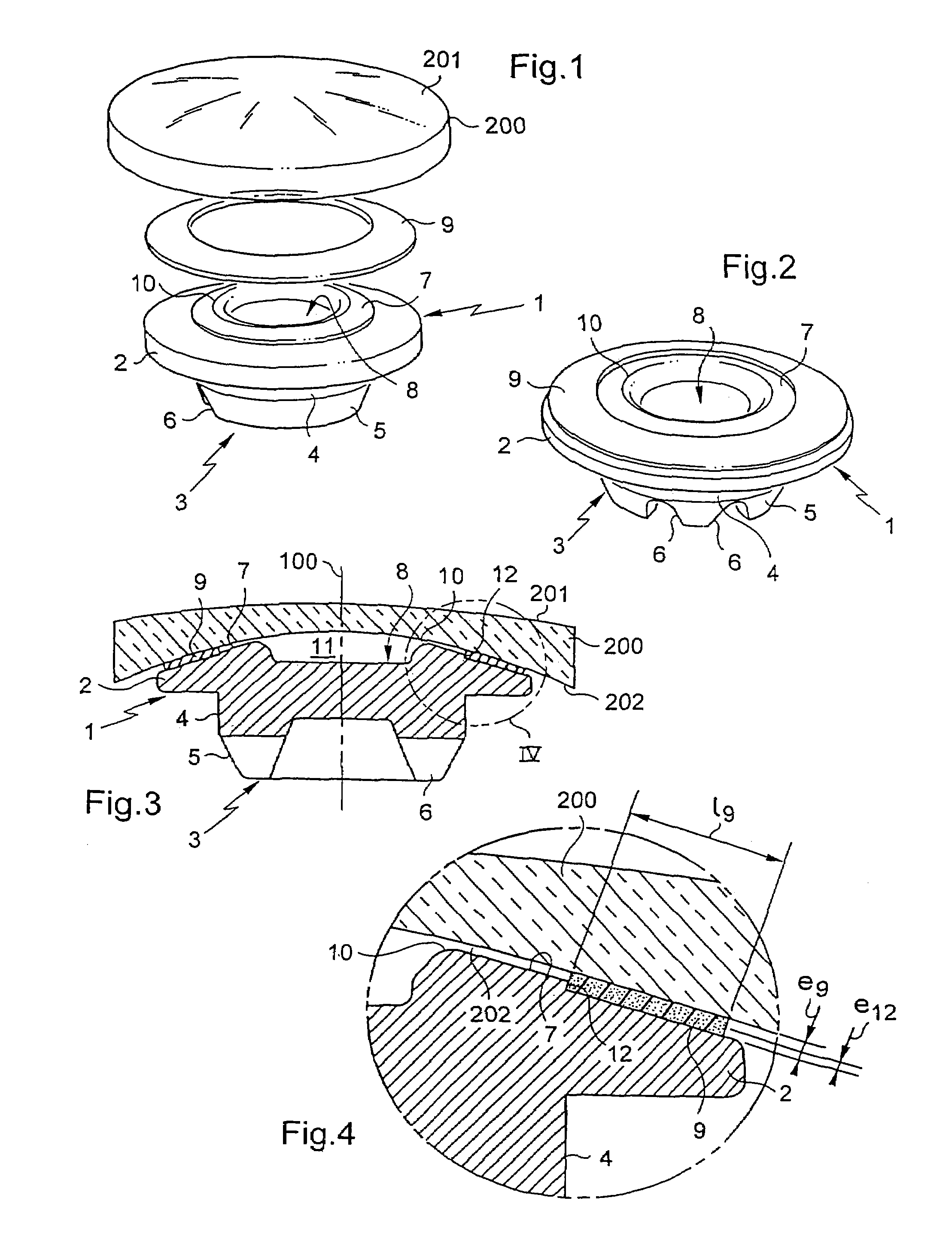 Pneumatic blocking support for an optical lens