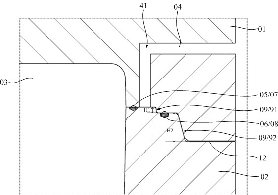 A molding die