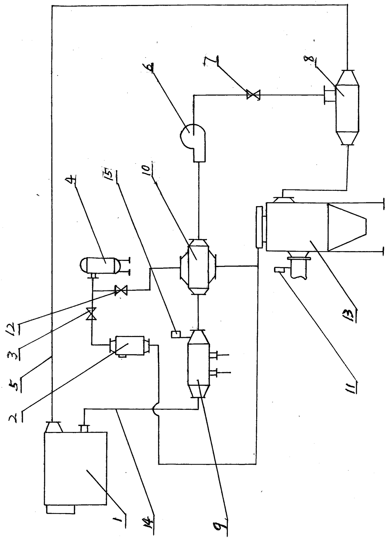 Cloth bag dust collector anti-condensation automatic control apparatus