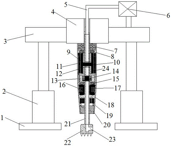 Sampling device for bauxite mineral exploration