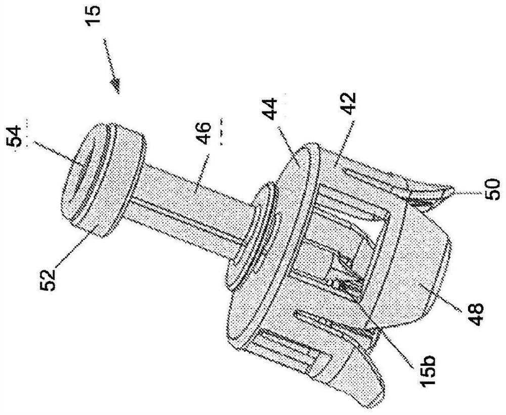 Assembly for open liquid drug transfer system and robotic system employing said assembly