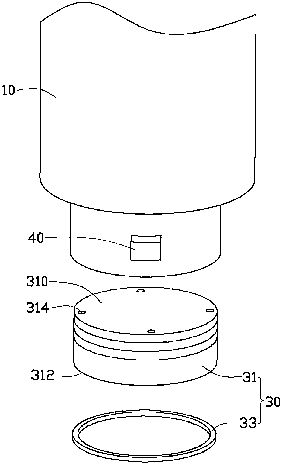 Dispensing device and dispensing method