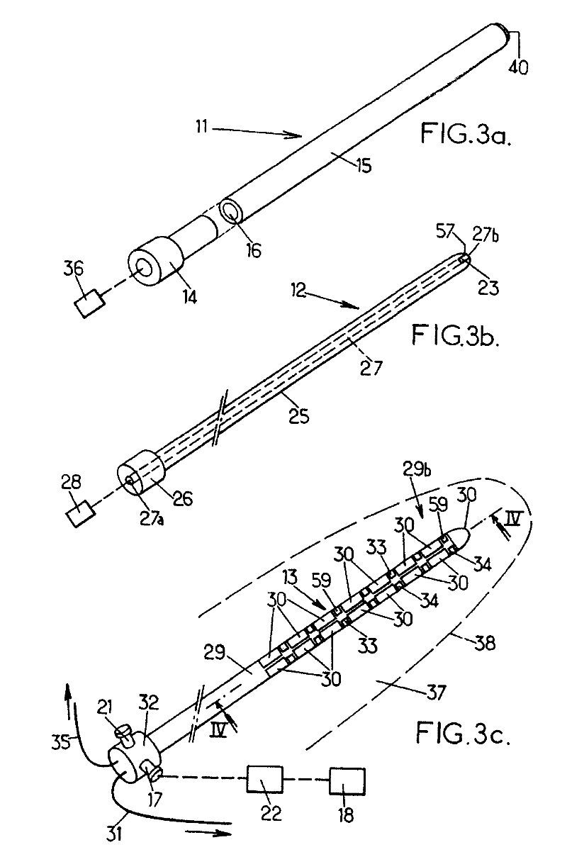 A medical system comprising a percutaneous probe