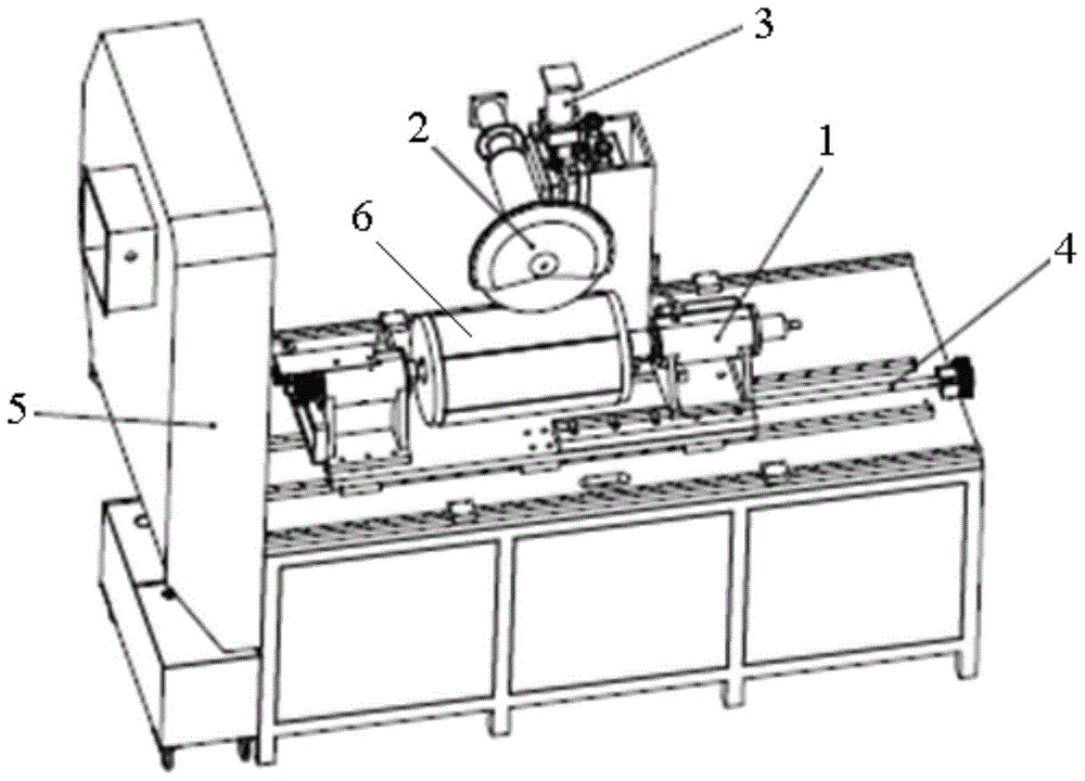 A stator slotting equipment