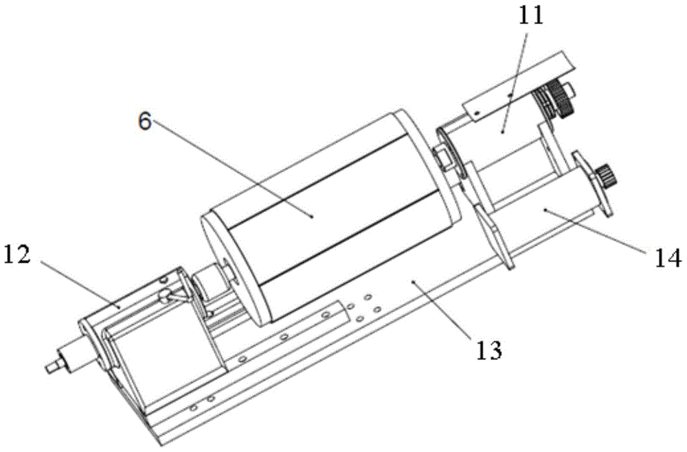 A stator slotting equipment