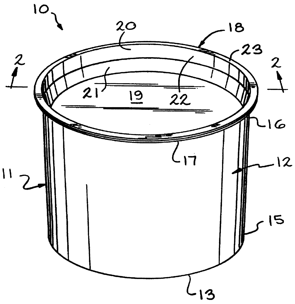 Consumable asphalt containers and method of reducing fumes from a kettle of molten asphalt