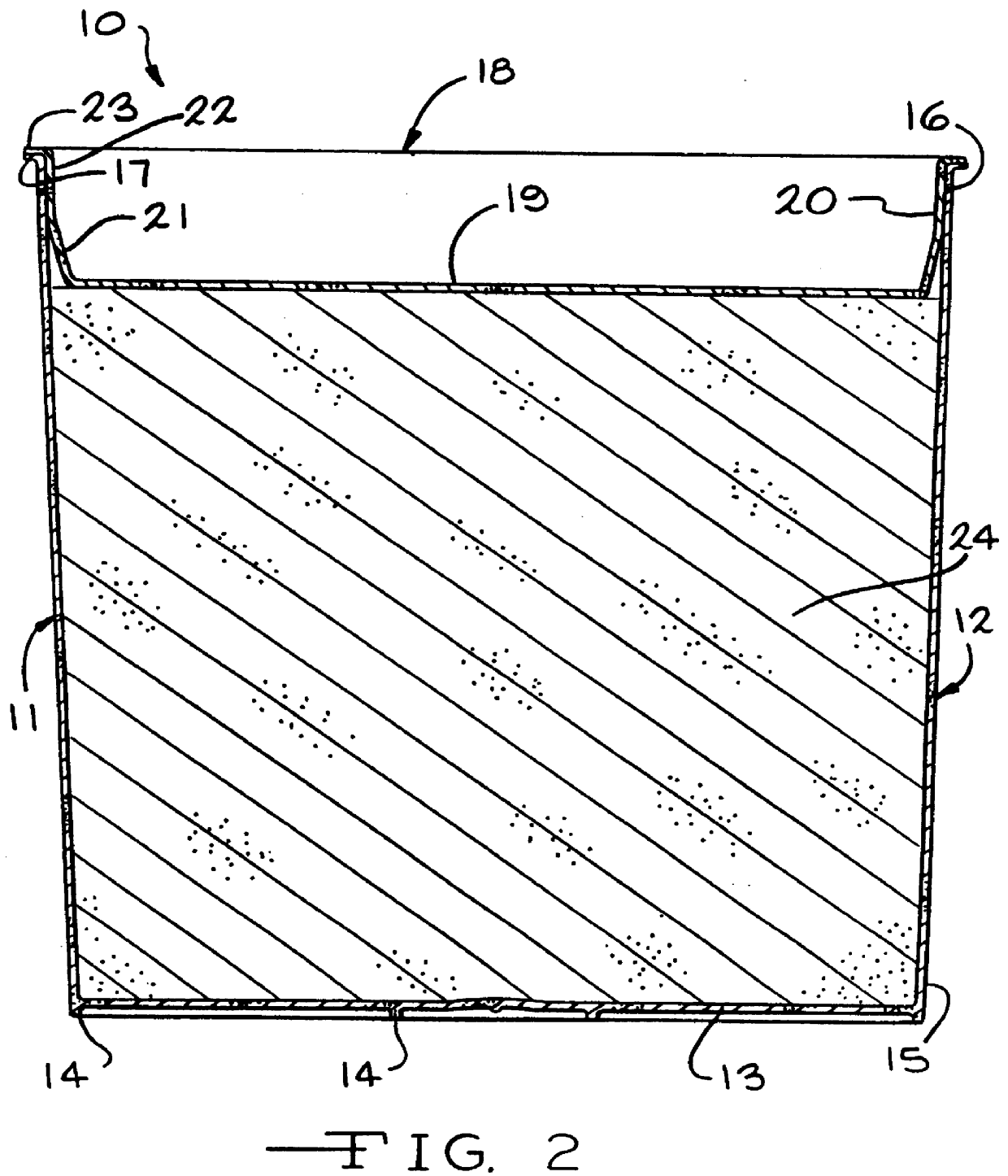 Consumable asphalt containers and method of reducing fumes from a kettle of molten asphalt