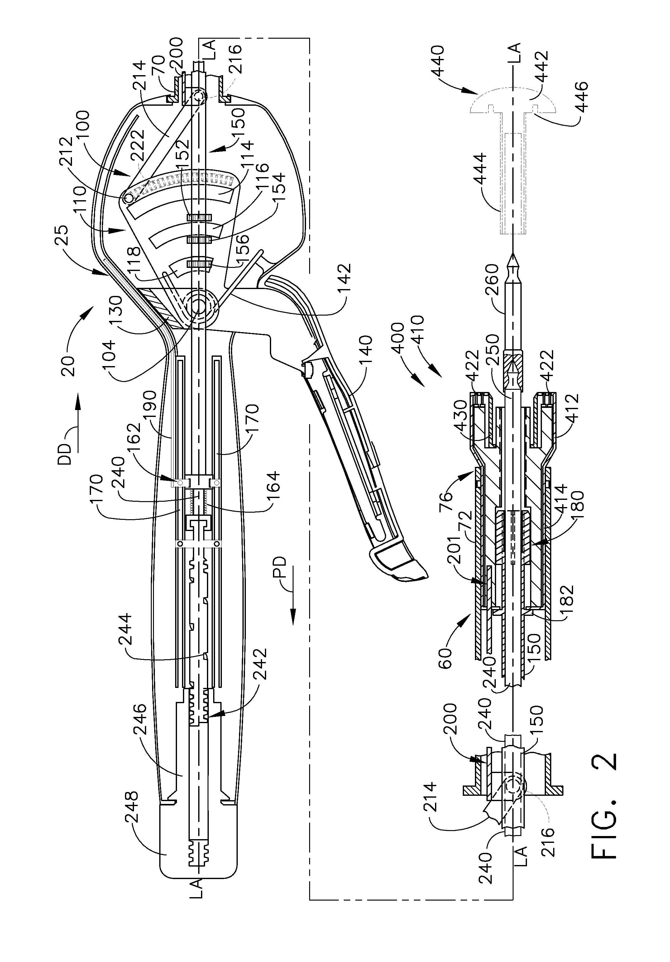 Trans-rectum universal ports